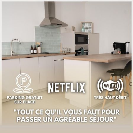 Lou Cabanot - Appartement Lumineux 3 Chambres - Parking Gratuit Béziers Eksteriør bilde