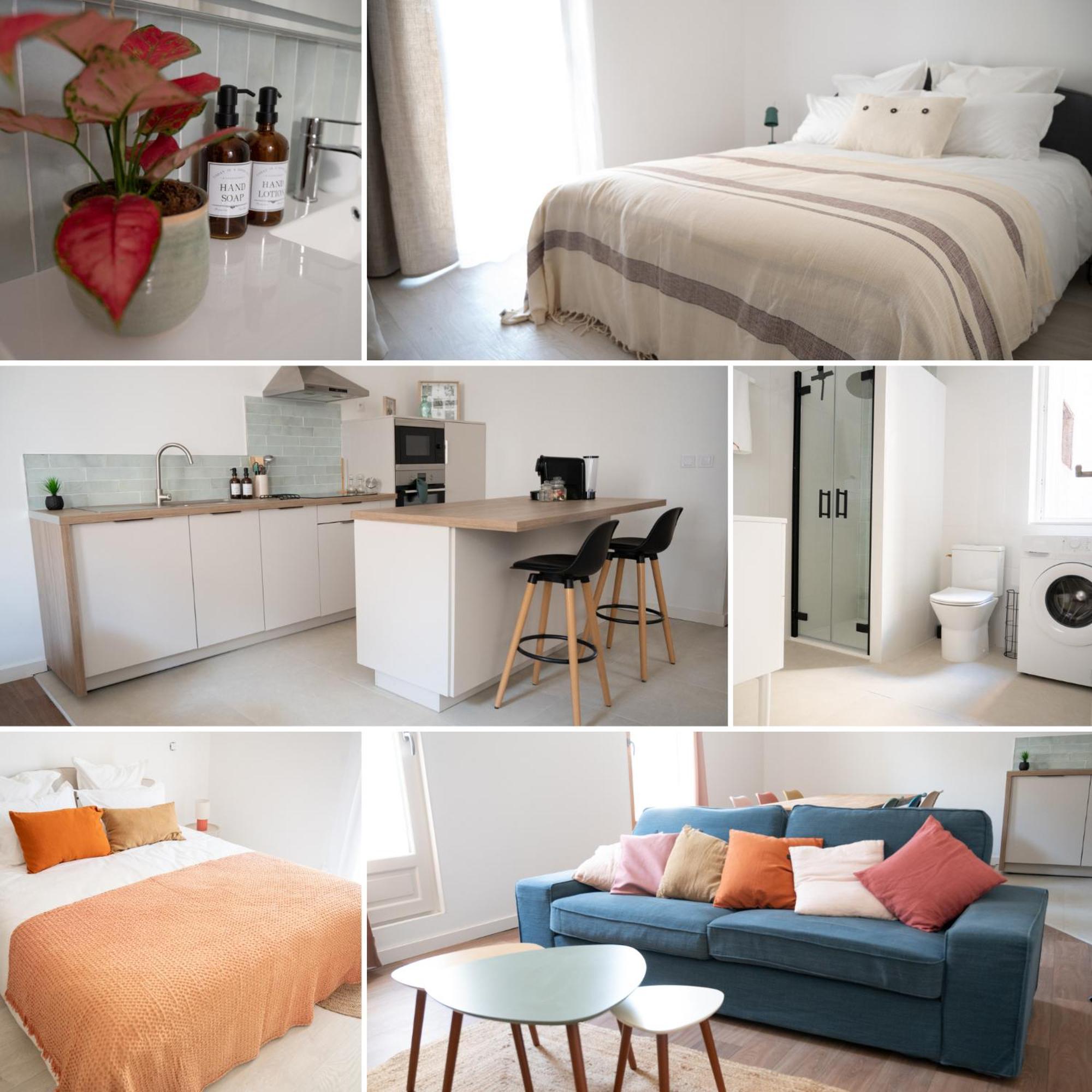 Lou Cabanot - Appartement Lumineux 3 Chambres - Parking Gratuit Béziers Eksteriør bilde